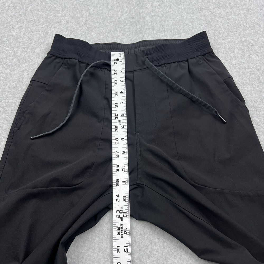 Lululemon ABC Jogger Mens S (27x19) Black Warpstreme Stretch Active Pants M5574S - Picture 9 of 16